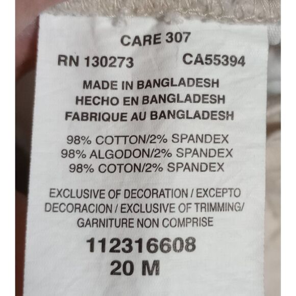 Lee Shorts Ladies 20 Cargo Pockets Comfort Waist - Picture 4 of 5